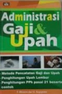 Image of Administrasi Gaji & Upah