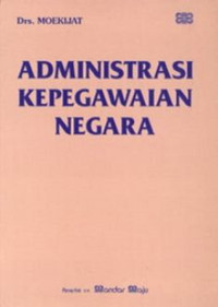 Image of Administrasi Kepegawaian Negara