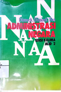 Image of Administrasi Negara