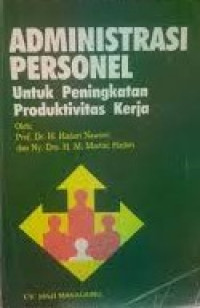 Image of Administrasi Personal untuk Peningkatan Produktivitas Kerja