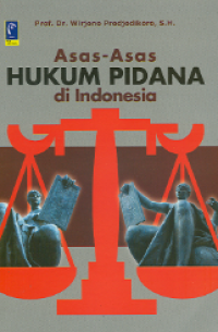 Image of Asas - asas Hukum Pidana di Indonesia
