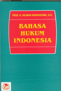 Image of Bahasa Hukum Indonesia
