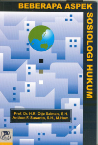 Image of Beberapa Aspek sosiologi hukum