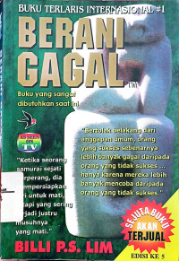 Image of Berani Gagal