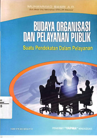 Image of Budaya Organisasi Dan Pelayanan Publik