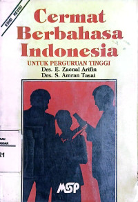 Image of Cermat berbahasa Indonesia untuk perguruan tinggi