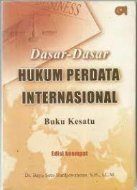 Image of Dasar-dasar hukum perdata internasional