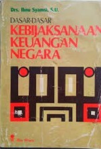 Image of Dasar-dasar kebijaksanaan keuangan negara