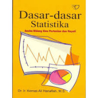 Image of Dasar-dasar statistika : Aneka Bidang Ilmu Pertanian dan Hayati