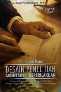 Image of Desain Penelitian Akutansi Keperilakuan