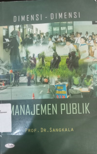 Image of Dimensi-Dimensi Manajemen Publik