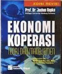 Image of Ekonomi Koperasi (Teori dan Manajemen)