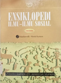 Image of Ensiklopedia ilmu-ilmu sosial