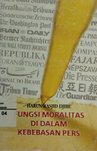 Image of Fungsi moralitas di dalam kebebasan pers