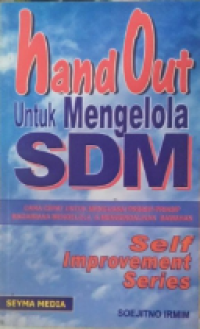 Image of Hand Out untuk Mengelola SDM