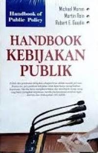 Image of Handbook Kebijakan Publik