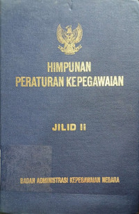 Image of Himpunan Peraturan Kepegawaian
