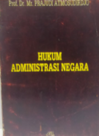 Image of Hukum Administrasi Negara