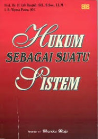 Image of Hukum sebagai suatu sistem