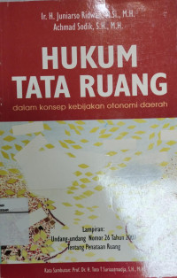 Image of Hukum Tata Ruang