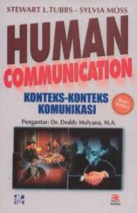 Image of Human communication: Konteks-konteks komunikasi