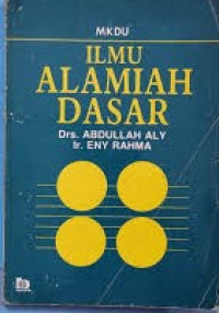 Image of Ilmu alamiah dasar MKDU