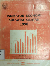 Image of Indikator Ekonomi Sul-Sel 1990