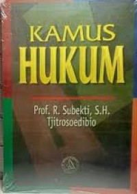 Image of Kamus Hukum