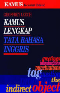 Image of Kamus Lengkap Tata Bahasa Inggris