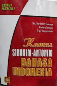 Image of Kamus sinonim antonim Bahasa Indonesia