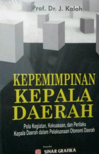 Image of Kepemimpinan Kepala Daerah