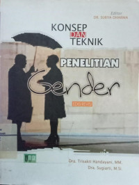 Image of Konsep dan teknik penelitian gender