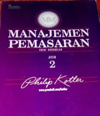 Image of Manajemen Pemasaran : Edisi 11 (Jilid 2)