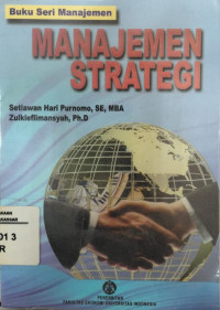 Image of Manajemen Strategi : sebuah konsep pengantar