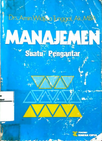 Image of Manajemen Suatu Pengantar