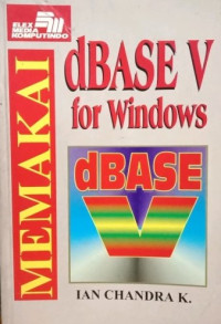Image of Memakai dbase v for windows