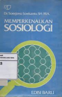 Image of Memperkenalkan Sosiologi