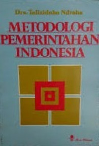 Image of Metodologi pemerintahan Indonesia
