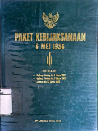 Image of Paket Kebijaksanaan 6 Mei 1986