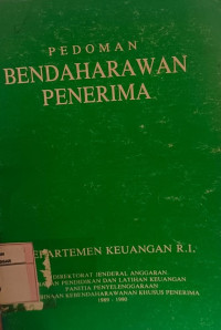 Image of Pedoman Bendaharawan Penerima