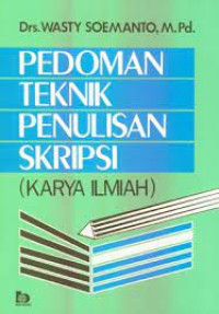 Image of Pedoman teknik penulisan skripsi dan karya ilmiah