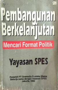 Image of Pembangunan berkelanjutan (mencari format politik)