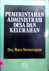 Image of Pemerintahan administrasi desa dan kelurahan