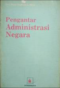 Image of Pengantar Administrasi Negara