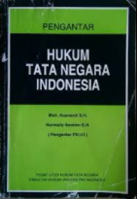 Image of Pengantar Hukum Tata Negara Indonesia