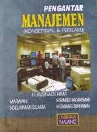 Image of Pengantar manajemen