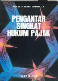Image of Pengantar singkat hukum pajak