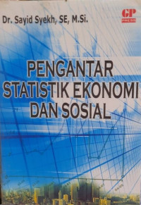 Image of Pengantar Statistik Ekonomi Dan Sosial