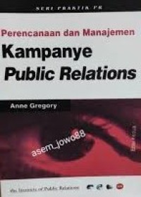 Image of Perencanaan dan manajemen kampanye public relations