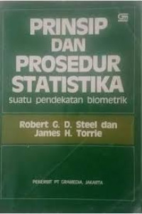 Image of Prinsip dan prosedur statistika: suatu pendekatan biometrik